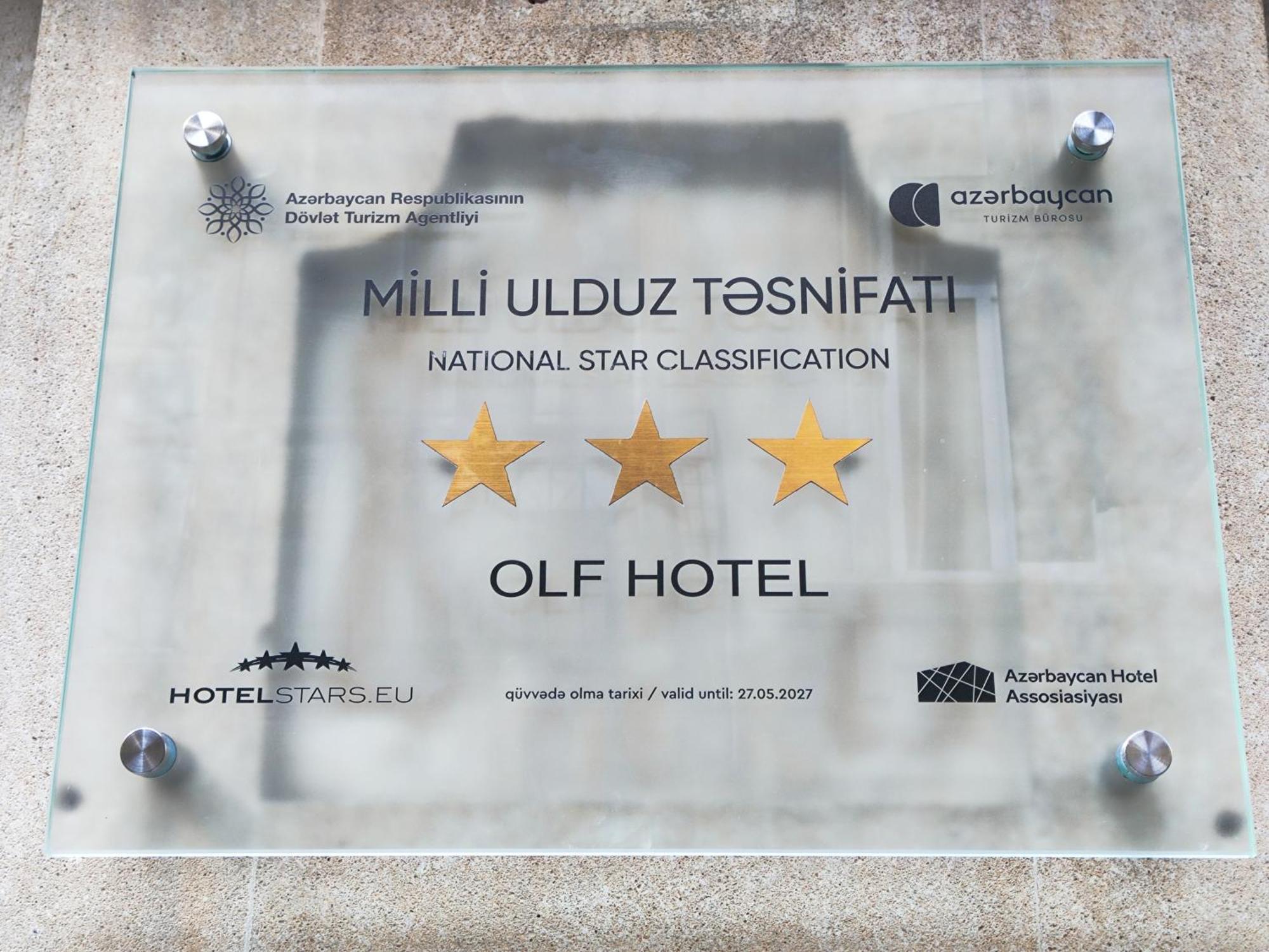 Olf Hotel Baku Exterior photo